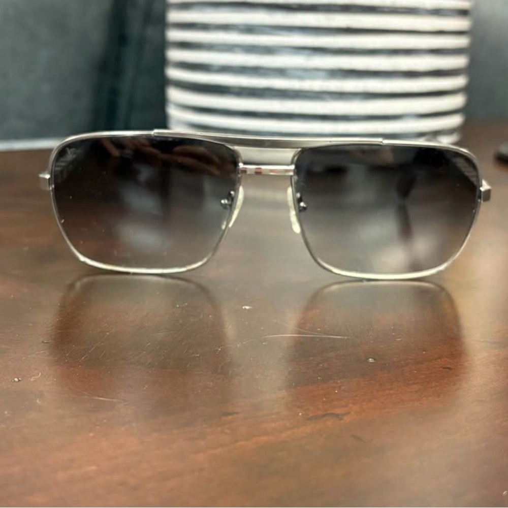 LOUIS VUITTON Damier Attitude Mens Sunglass LV Authentic